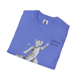 Cat Soccer Unisex Softstyle T-Shirt
