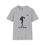 Shot Putter Unisex T-Shirt: Put it out of reach! Power and technique combine for distance