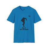 Shot Putter Unisex T-Shirt: Put it out of reach! Power and technique combine for distance