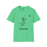 Cat Volleyball T-Shirt - Paws Out!