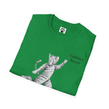 Cat Soccer Unisex Softstyle T-Shirt
