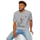 Cat Volleyball T-Shirt - Paws Out!