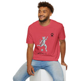Soccer Cat Unisex T-Shirt - #GOALS from the Catletics Collection