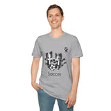 Soccer Kittens Unisex T-Shirt - Some Soccer Fun From the Catletics Collection