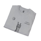 Basketball Cat Unisex T-Shirt - Feline Fun from our Catletics Collection