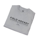 Field Hockey Unisex T-Shirt - Simple Design with Sticks
