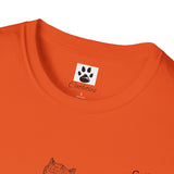 Cat Long Jump Unisex Softstyle T-Shirt