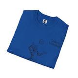 Volleyball Cat Unisex Softstyle T-Shirt
