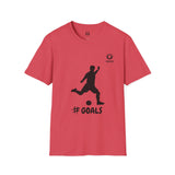 Soccer Player T-Shirt - Reach That Goal