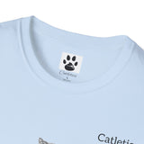 Cat Soccer Unisex Softstyle T-Shirt