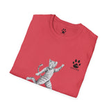 Soccer Cat Unisex T-Shirt - #GOALS from the Catletics Collection