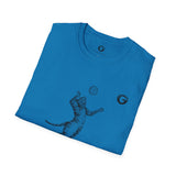 Cat Volleyball T-Shirt - Paws Out!