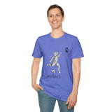 Soccer Cat Unisex T-Shirt - #GOALS from the Catletics Collection