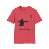 Shot Putter Softstyle T-Shirt: Aggression Therapy