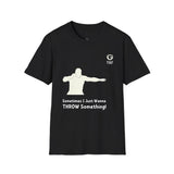 Shot Putter Softstyle T-Shirt: Aggression Therapy