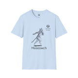 Running Cat Unisex T-Shirt - Pain of the Distance Runner: Meeeowch