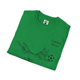 Soccer Cat Unisex T-Shirt