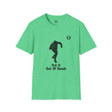 Shot Putter Unisex T-Shirt: Put it out of reach! Power and technique combine for distance