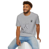 Soccer Cat Unisex T-Shirt - #GOALS from the Catletics Collection