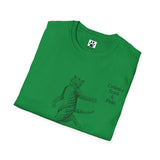 Cat Long Jump Unisex Softstyle T-Shirt