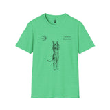 Basketball Cat Unisex T-Shirt - Feline Fun from our Catletics Collection