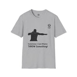 Shot Putter Softstyle T-Shirt: Aggression Therapy