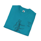 Cat Long Jump Unisex Softstyle T-Shirt