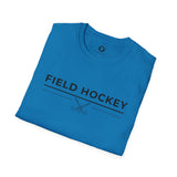 Field Hockey Unisex T-Shirt - Simple Design with Sticks