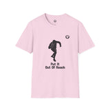 Shot Putter Unisex T-Shirt: Put it out of reach! Power and technique combine for distance