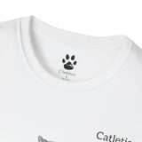 Cat Soccer Unisex Softstyle T-Shirt