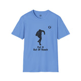 Shot Putter Unisex T-Shirt: Put it out of reach! Power and technique combine for distance