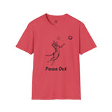 Cat Volleyball T-Shirt - Paws Out!