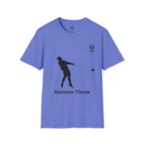Hammer Throw Action Unisex Tee