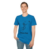 Cat Volleyball T-Shirt - Paws Out!