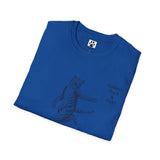 Cat Long Jump Unisex Softstyle T-Shirt