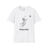 Cat Volleyball T-Shirt - Paws Out!