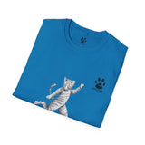 Soccer Cat Unisex T-Shirt - #GOALS from the Catletics Collection