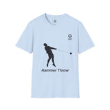 Hammer Throw Action Unisex Tee