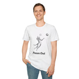 Cat Volleyball T-Shirt - Paws Out!