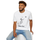 Cat Volleyball T-Shirt - Paws Out!