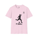 Soccer Player T-Shirt - Reach That Goal