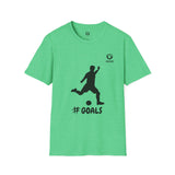 Soccer Player T-Shirt - Reach That Goal