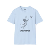 Cat Volleyball T-Shirt - Paws Out!