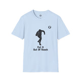 Shot Putter Unisex T-Shirt: Put it out of reach! Power and technique combine for distance