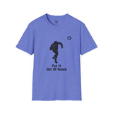 Shot Putter Unisex T-Shirt: Put it out of reach! Power and technique combine for distance