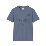 Soccer Cat Unisex T-Shirt