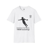 Discus Aggression Therapy Session - Unisex T-Shirt