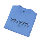 Field Hockey Unisex T-Shirt - Simple Design with Sticks