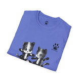 Soccer Kittens Unisex T-Shirt - Some Soccer Fun From the Catletics Collection