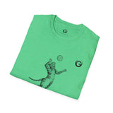 Cat Volleyball T-Shirt - Paws Out!